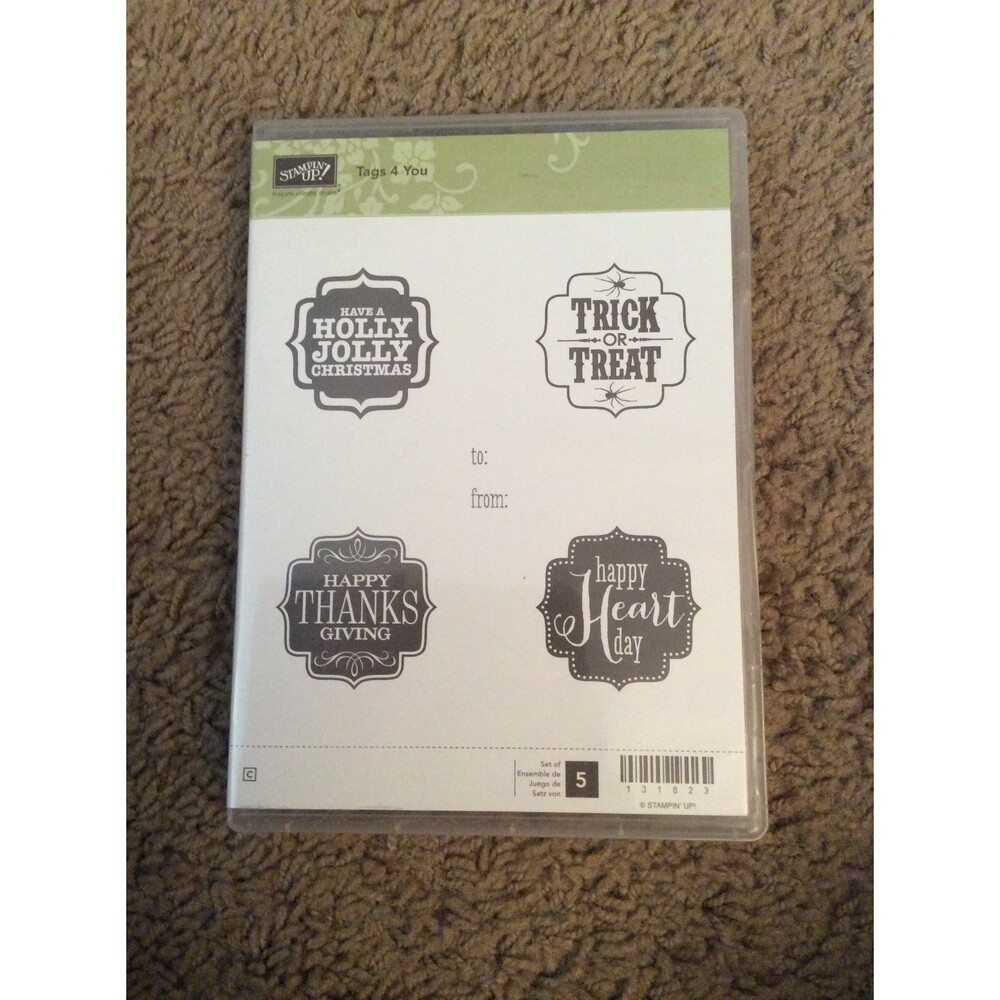 INVENTORY REDUCTION SALE. Stampin Up Tags 4 You B49